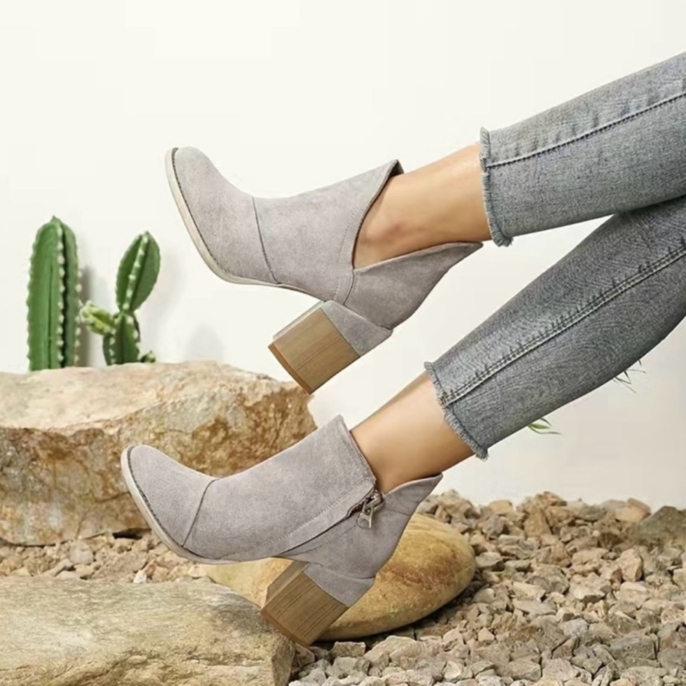 Stylish Gray Ankle Booties for Every Occasion